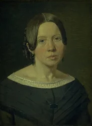 Portrét umělcovy švagrové Johanne Elisabeth Købke, rozené Sundbye