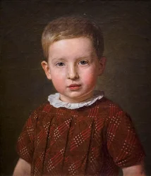 Johan Jacob Krohn, umělcův synovec, jako dítě