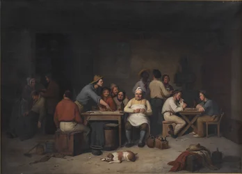 Scéna v hospodě Brockensbod