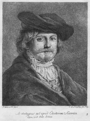 Je archetypem saského kurfiřta. Lipšice v Duck Bibliop, 1769