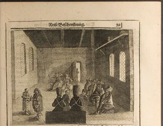 Velvyslanec Prikaz Posolsky Prikaz v pižmové ilustraci z Cest k velkému vévodovi z M