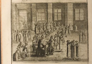 Svatební ilustrace z Cest k velkému vévodovi pižmovému a perskému králi od Adama