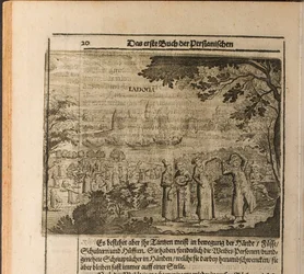 Pevnost Staraya Ladoga Ilustrace z Cesty k velkému vévodovi z Muscovy a králi