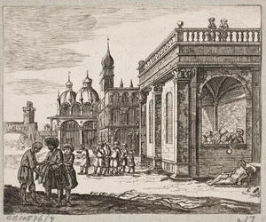 Ilustrace k Adamu Oleariusovi, „Perský Rosenthal od geniálního básníka Schich Saadi […]“, Schleswig 1660