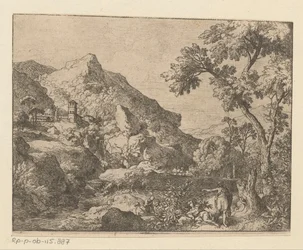 Arkádská horská krajina