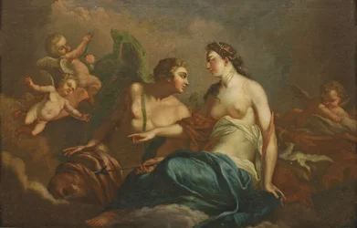 Christian Wilhelm Ernst Dietrich gen. Dietricy - Adonis a Afrodita