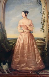 „Portrét velkovévodkyně Alexandry Nikolajevny“, 1840.