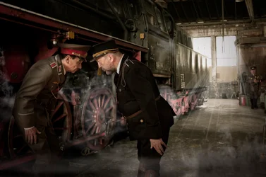 Prohlídka historického parního vlaku