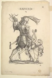 Hurlacher recto a Rappold verso Families, od Paula Hectora Mairs Berich..., polovina 16. století.
