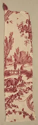 Fragmenty mědirytiny potištěné bavlny, c. 1789.