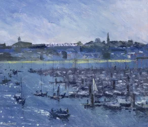St. Malo (öljy kankaalle)