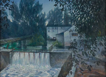 Jez, Charenton, 20. století (olej na plátně)