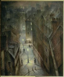 Soho Twilight, kolem roku 1924
