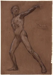Figurální studie pro Jidáše, c1910-1911.