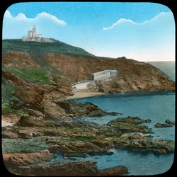 Lizard Lighthouse, Cornwall, konec 19. nebo začátek 20. století