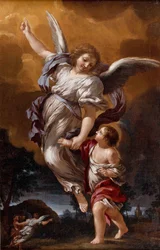 Anděl strážný po Pietro da Cortona