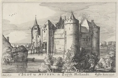 Pohled na Muiderslot t