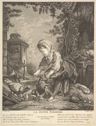 The Little Farm Girl, ca. 1753.