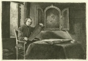 Portrét Ponce-François Copette jako Abraham Francen