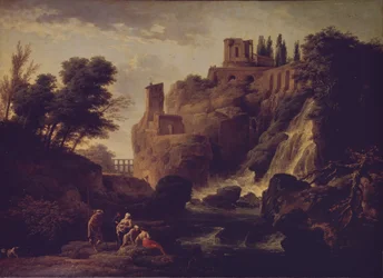 Vodopád v Tivoli, 1747