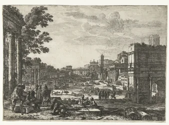 Forum Romanum te Rome Campo Vaccino