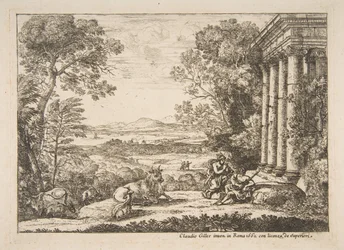Merkur a Argus, 1662.