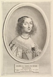 Henriette-Marie de Buade-Frontenac, 1641.
