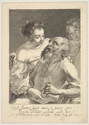 Lot a jeho dcery, 1629.