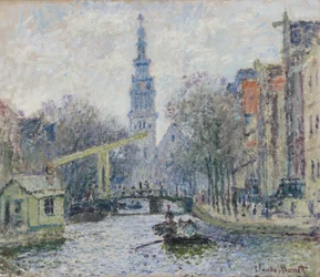 Canal a Amsterdam, 1874