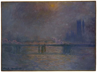 Charing Cross Bridge, Temže, 1900-03
