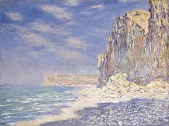 Útesy poblíž Fecamp, 1881