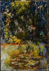 Roh rybníka s lekníny, 1918