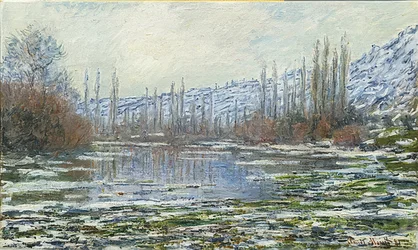 Tání ve Vétheuil. 1880