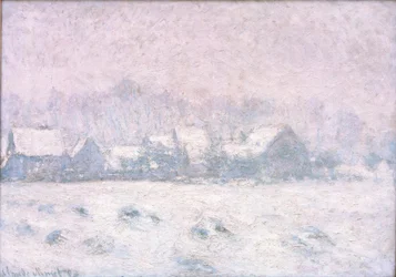 Sněhový efekt v Giverny (Schnee in Giverny)