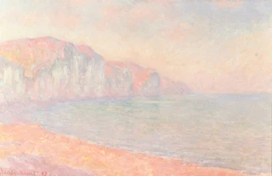 Útesy v Pourville ráno