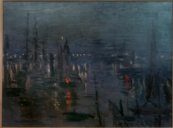 Přístav Le Havre, Noční efekt (Der Hafen von Le Havre bei