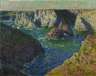Skály Belle-Ile Skály v Belle-Ile, 1886.