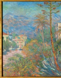 Les villas a Bordighera, 1884 (olej na plátně)