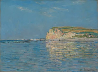 Odliv v Pourville u Dieppe, 1882
