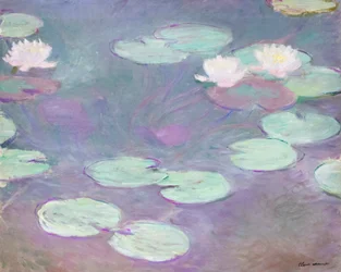 Růžové lekníny, Claude Monet