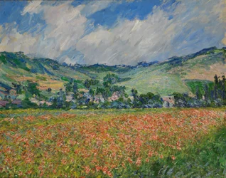 Makové pole u Giverny, 1885