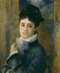 Portrét madame Claude Monetové