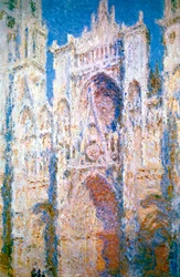 Rouenská katedrála, harmonie v modré a zlaté, 1894