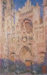 Katedrála v Rouenu při západu slunce, 1892-1894.