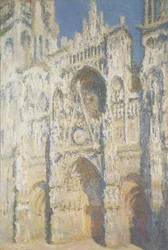Katedrála v Rouenu v plném slunečním světle: Harmonie v modré a zlaté, 1894