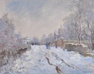Sníh v Argenteuil. 1875