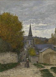 Ulice v Sainte-Adresse, 1867