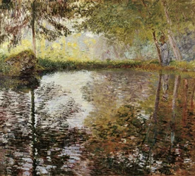 Jezero v Montgeronu, Francie