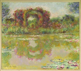 Oblouky růží, Giverny