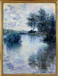 Obraz Vetheuila od Clauda Moneta (1840-1926) 1879 Ne. 0,8x0,6 m Rouen, musee des Beaux Arts